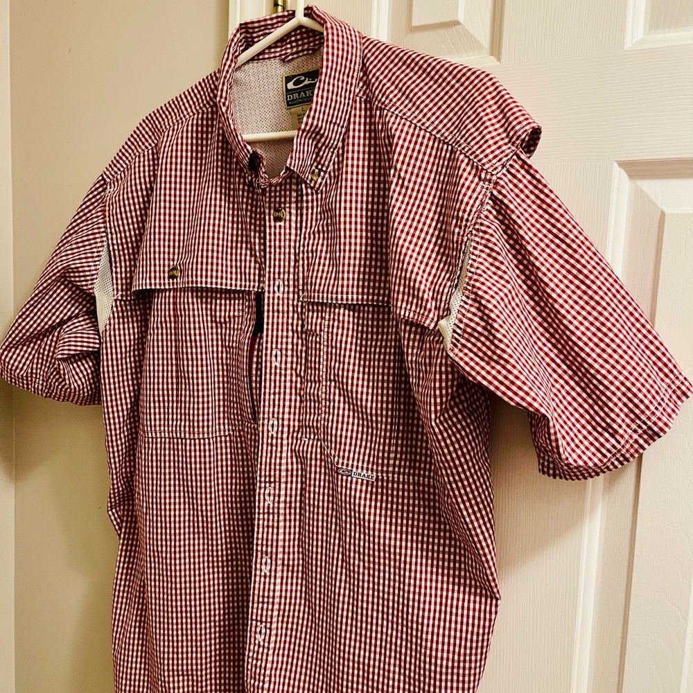 Drake button down size large